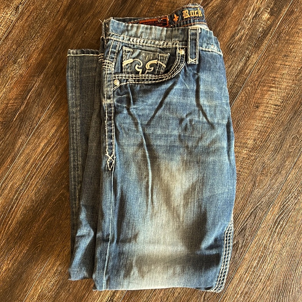 Rock Revival Distressed Jeans